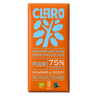CLARO 75% puur met cacaonibs en zeezout